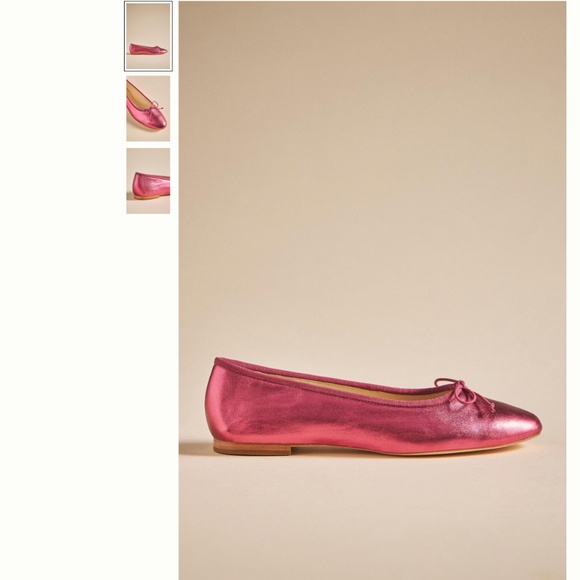Maeve Shoes - Anthropologie Maeve The Sabina Genuine Leather Ballet Flats